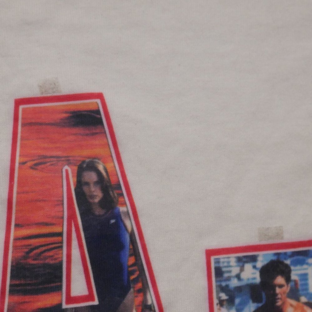 90's Baywatch TV Show Iron On Bootleg T-Shirt - Picture 5 of 6